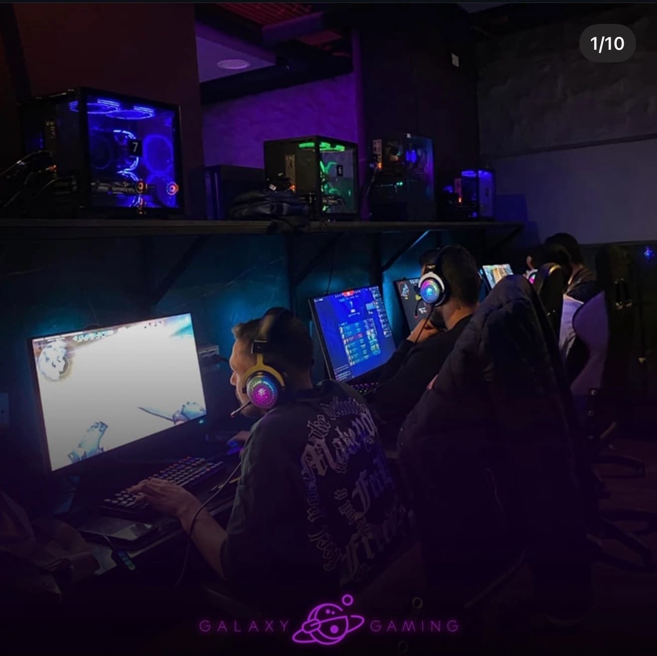 Galaxy Gaming Club atmosphere